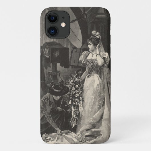  Bride, Bridal-portret met fotograaf Case-Mate iPhone Case (Achterkant)