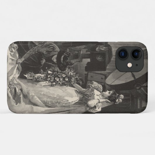  Bride, Bridal-portret met fotograaf Case-Mate iPhone Case (Achterkant (horizontaal))