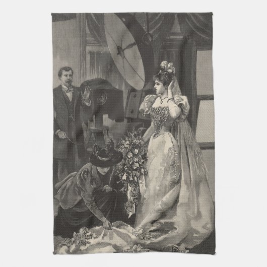  Bride, Bridal-portret met fotograaf Theedoek (Verticaal)