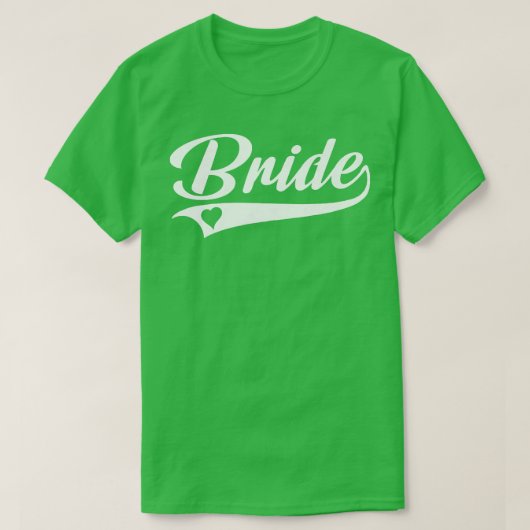 Bride  Bridal Shower Party 46 T-shirt (Design voorkant)