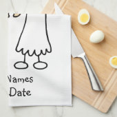 Bride-Bride dat ik wel doe Theedoek (Quarter Fold)