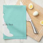 Bride & Bridesmaids hier komt de Bride Partij Theedoek (Quarter Fold)