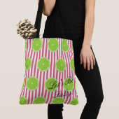 BRIDE & Bridesmaids Limes & Nantucket Red Fiesta Tote Bag (Dichtbij)