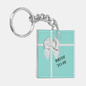 BRIDE Bridesmaids Shower Bridal Birthday Party Sleutelhanger (Voorkant Links)