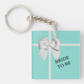 BRIDE Bridesmaids Shower Bridal Birthday Party Sleutelhanger (Voorkant)