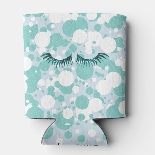 Bride & Bridesmaids Summer Lovin Polka Dot Party Blikjeskoeler (Achterkant)