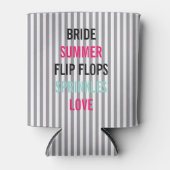 Bride & Bridesmaids Summer Lovin Shower Party Blikjeskoeler (Voorkant)