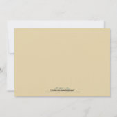 Bride & Bridesmaids Vrijgezellenfeest Invite (goud Kaart (Achterkant)