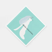 Bride & Bridesmaids Vrijgezellenfeest Tiara Party Servetten (Hoek)