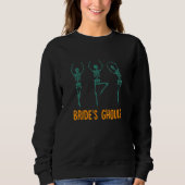 Bride & Brideu2019s Ghouls Bridesmaids Halloween B Trui (Voorkant)
