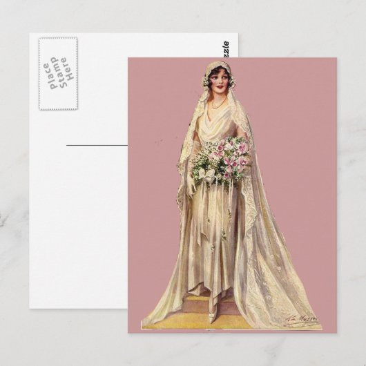 bride briefkaart (Voorkant / Achterkant)