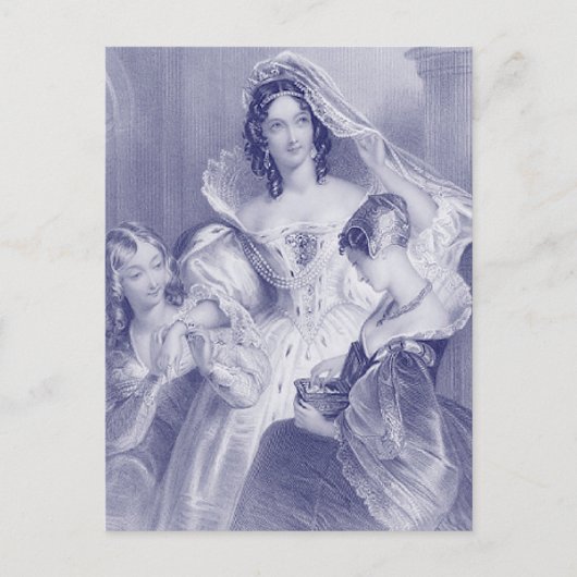 bride briefkaart (Voorkant)