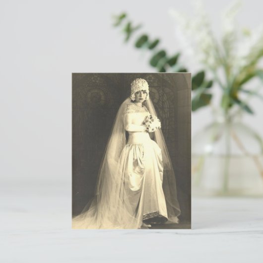  bride briefkaart (Staand voorkant)