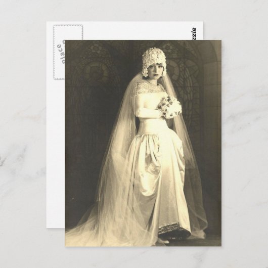  bride briefkaart (Voorkant / Achterkant)