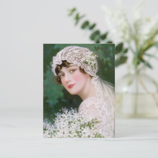bride briefkaart (Staand voorkant)