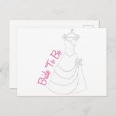 Bride Briefkaart (Voorkant / Achterkant)