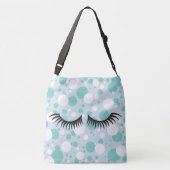 Bride & bruidsmeisjes Polka-Dot Vrijgezellenfeest  Crossbody Tas (Achterkant)