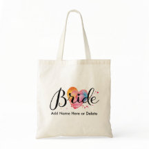 Bride Budget Tas Waterverf Hart Bag