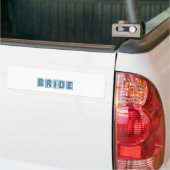 Bride Bumpersticker (Op Truck)