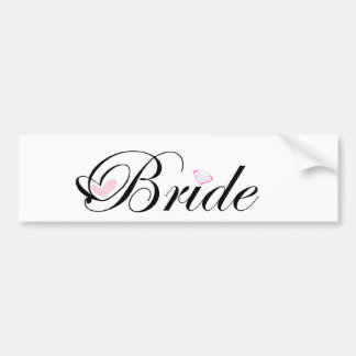 Bride Bumpersticker