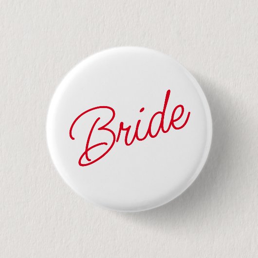 Bride Button (Voorkant)