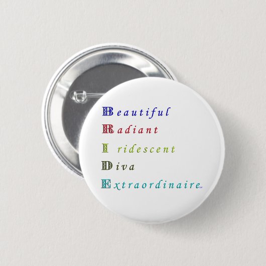 Bride Button (Voorkant /achterkant)