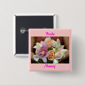 Bride Button (Voorkant /achterkant)