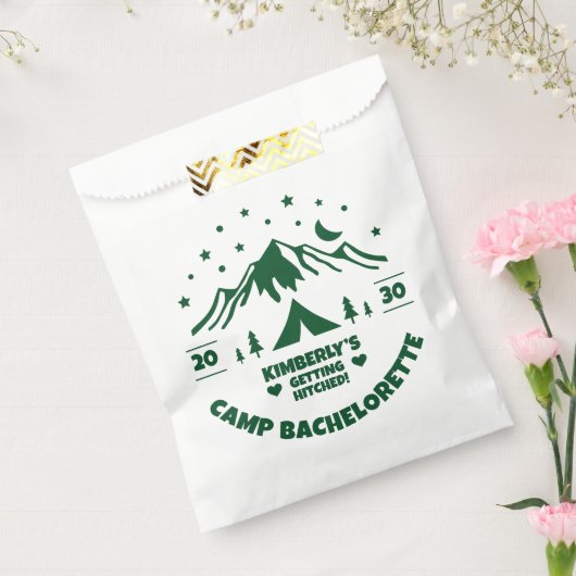 Bride Camp vrijgezellenfeest Bedankzakje (Gezegeld)