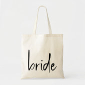 Bride canvas tas (Voorkant)