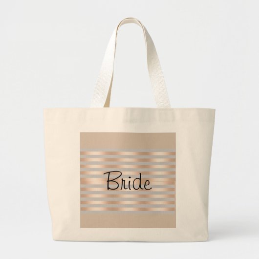 Bride canvas tas (Voorkant)