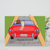 Bride Car Kaart (Staand voorkant)