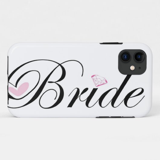 Bride Case-Mate iPhone Case (Achterkant (horizontaal))