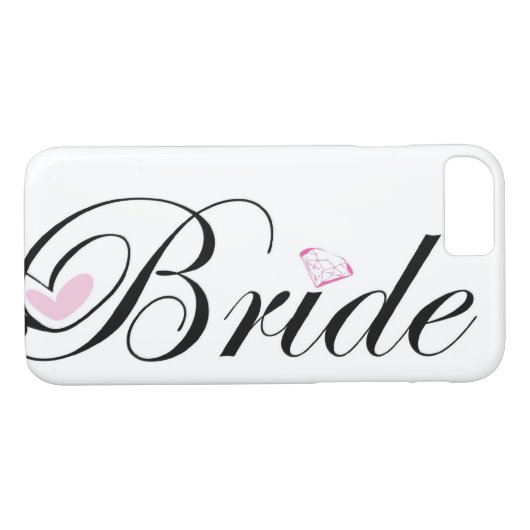 Bride Case-Mate iPhone Case (Achterkant (Horizontaal))