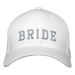 Bride   Champagne Gold Bachelorette Modern Geborduurde Pet