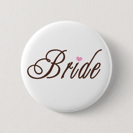 Bride Classy Browns Ronde Button 5,7 Cm (Voorkant)