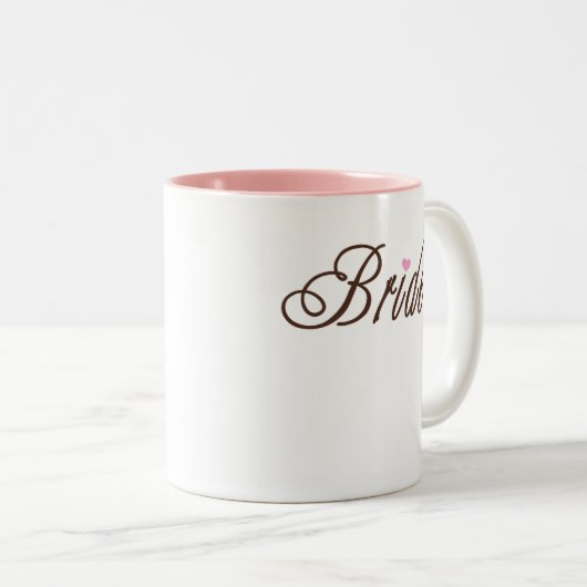 Bride Classy Browns Tweekleurige Koffiemok (Voorkant rechts)