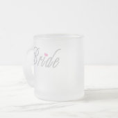 Bride Classy Grays Matglas Koffiemok (Voorkant links)