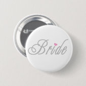 Bride Classy Grays Ronde Button 5,7 Cm (Voorkant /achterkant)