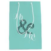 BRIDE & CO Autumn Wedding Mr. & Mrs. Party Gift Ba Medium Cadeauzakje (Voorkant)