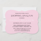 BRIDE & CO be My Bridesmaid Shopping Bridal Party Kaart (Achterkant)