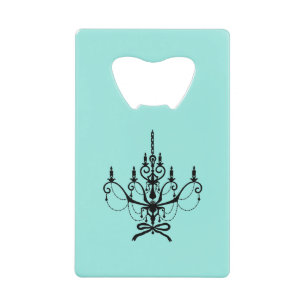 Bride & Co. Bruiloftstent Turquoise Creditkaart Flessenopener