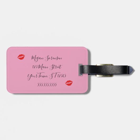 BRIDE & CO Dertig en verbluffend marinetraject Bagagelabel (Achterkant horizontaal)