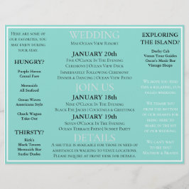 Bride Co Destination Wedding Party - Overzicht Flyer