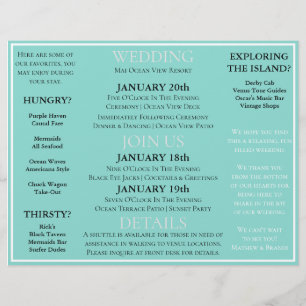 Bride Co Destination Wedding Party - Overzicht Flyer