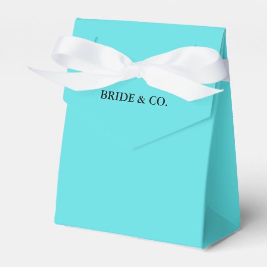 Bride & Co. Favor Box Bedankdoosjes (Voorkant Zijde)