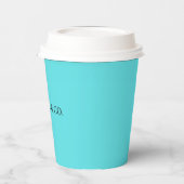 Bride & Co. Gepersonaliseerd Papieren Bekers (Links)