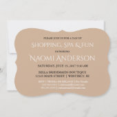 BRIDE & CO Gold ben mijn Bridesmaid Shower Kaart (Achterkant)