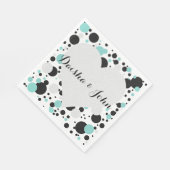 BRIDE & CO Heart Polka Dot Party Napkins Servetten (Hoek)