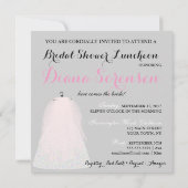 BRIDE CO iets roze hier komt de Bride party Kaart (Achterkant)