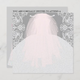 BRIDE CO iets roze hier komt de Bride party Kaart